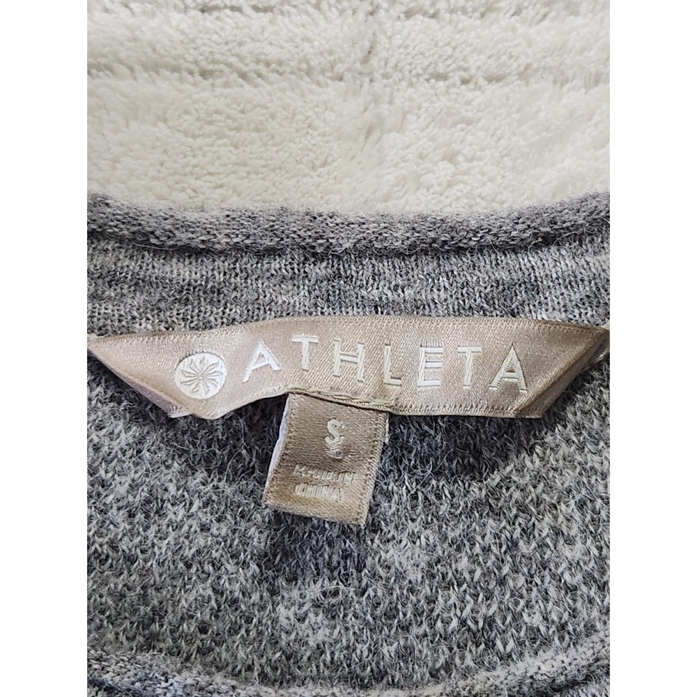 Athleta Undercover Camo Alpaca & Wool Blend Sweater‎ Size Small - Picture 5 of 6